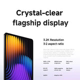 Global Version Xiaomi Pad 7 11.2'' Xiaomi HyperAI 144Hz 3.2K Display Snapdragon 7+ Gen 3 Octa core Processor 45W 8850mAh Battery