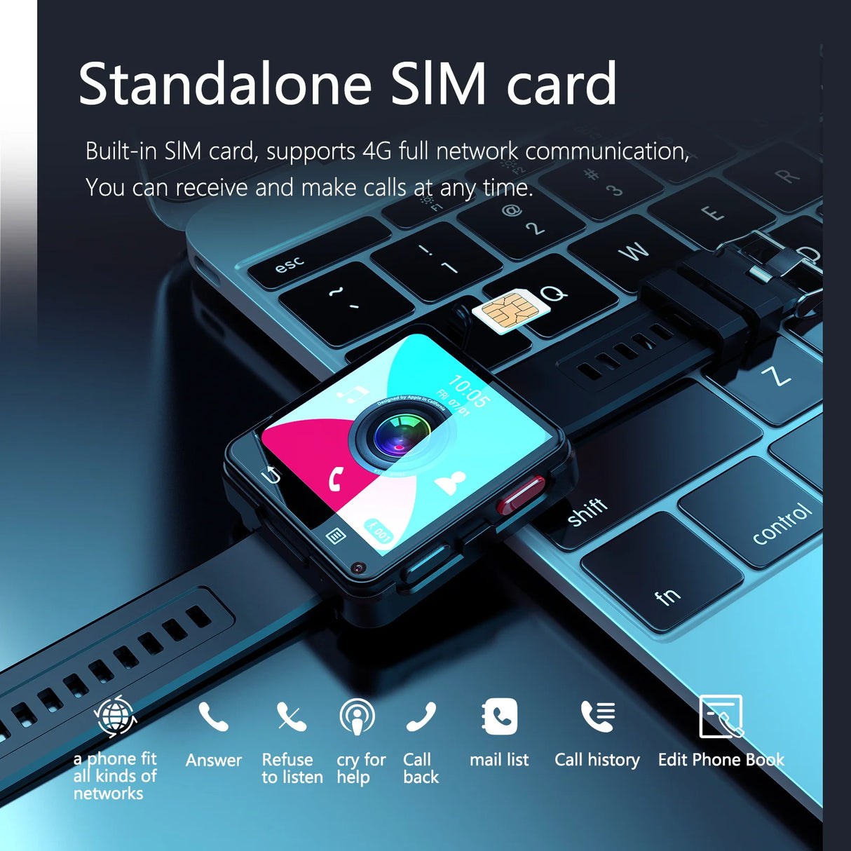 Reloj inteligente S998 4G 2024 para mujer, con Bluetooth, wifi, Android 11, SIM, cámara impermeable, para exteriores, compatible con Xiaomi