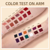 QIBEST Rouge à lèvres liquide mat Waterproof longue tenue Velours Gloss à lèvres Tube de teinte Pigment Nude mat Rouge à lèvres Maquillage des lèvres