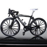 Creative Alloy Bicycle Model Ornament Mini Metal Bike Toy Collectible