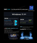 Lenovo Legion Y9000P Gaming E-Sports Laptop 2024  RTX 4060 Intel i9-14900HX 16" 16/32/64G RAM 1/2T SSD 2.5K 240Hz Notebook PC - Lootquake