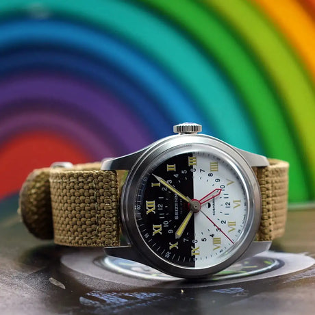 Merkur Retro Watch 50m Skin Diver Watch Vintage 24H Automatic Mechanical Watch  38mm Luminous Waterproof Watch Relogio Masculino - Lootquake