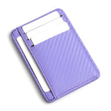 Ultra-thin PU Leather Wallet Credit Card ID Card Holder Male Business ID Card Case for Male And Female Card Holders