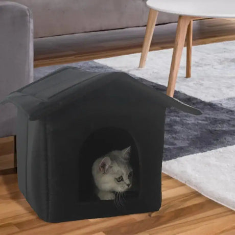 Waterproof Outdoor Pet House Thickened Cat Nest Tent Cabin Pet Bed Tent Shelter Cat Kennel Portable Travel Nest Pet Home - Lootquake