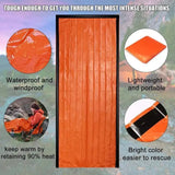 Emergency Sleeping Bag Ultra Waterproof Mylar Thermal Blankets Lightweight Survival Sleeping Bag Keep Warm for Camping Hiking - Lootquake