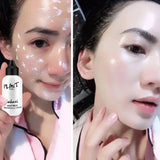 Base de maquillaje líquida de leche de cabra de 50 ml, hidratante, control de grasa, mate, corrector, resistente al agua, para el acné, maquillaje.