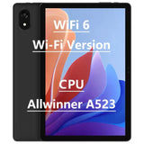 Tablette Alldocube iplay 60S 4G-LTE/WiFi 10,1 pouces, 4 Go + 8 Go de RAM, 128 Go de ROM, système d'exploitation Android 14, grande batterie 6200 mAh, Wi-Fi 6