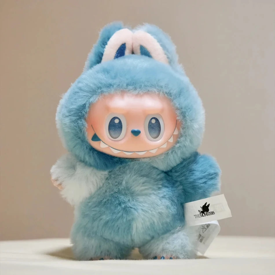 100% Original Labubu V3 boîte à cigarettes grande en énergie pour les monstres colgante figurine d'action version véritable Labubu poupée Anime
