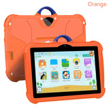 Tablette 7 pouces 5G WiFi 2025 pour enfants, tablettes d'apprentissage et d'éducation pour enfants, Quad Core, 4 Go de RAM, 64 Go de ROM, double caméra, Android 13