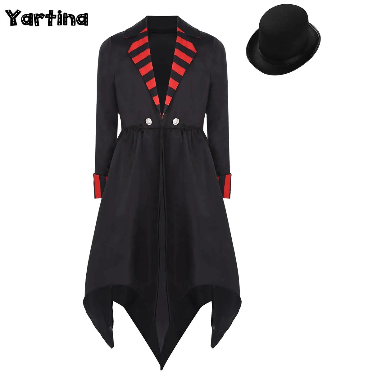 Kids Girls Gothic Vampire Costume