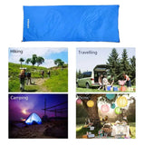 Saco de dormir portátil para exteriores Lixada de 190 x 75 cm, para acampar, viajar, senderismo, multifunción, ultraligero, 680 g, para mochileros.