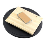 Pottery Turntable Sculpture Turntable Hand-Made Clay Model Bonsai Pottery Base Exhibitor Clay Tool Turntable