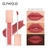 O.TWO.O 12 Color Liquid Lipstick Matte Finish Sexy Silky Lip Gloss Waterproof Kiss-proof Lasting Lip Glaze Lip Tint Cosmetics