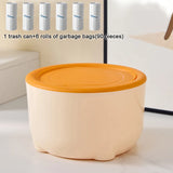 1 mini bote de basura, bote de basura pequeño para escritorio, contenedor para residuos de comida, caja de limpieza para arena de gatos, bote de basura portátil para el coche.