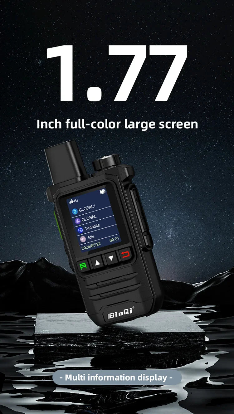 BINQI-K6 GXINPOC Platform Global -4G POC walkie talkie, 5000kilometers remote , global policecivilian fleet walkie talkie(free)
