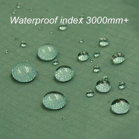 4x4m 4x3m 3x3m 19 Hang Points Tent Tarp Survival Sun Shelter Shade Canopy Outdoor Backpacking Waterproof Camping Awning SunShade - Lootquake