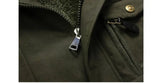 Winter Men's Warm Padded Jackets Fashion Men Fleece Lined Thermal Hooded Coats Men Mountain Ski Windbreaker Jackets Clothing - Lootquake