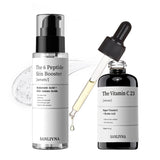 Vitamin C 23% Peptide Enhanced Kit - Improve Dull Skin Tone - Korean Skincare, Vitamin C Serum, Face Serum Kit Anti-Aging