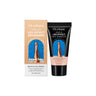 Loción de maquillaje para piernas, corrector duradero, tono de piel uniforme, bronceado artificial, resistente al agua, hidratante, brillo natural, crema de base corporal marrón