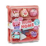 Num Noms Smell So Delicious Starter Pack Series 5 Marble Ice Cream Marshmallow Squares Jelly Rolls Glitter Lip Gloss Kawaii Toy - Lootquake
