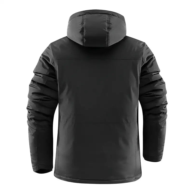 Winter Men Long Snow Hooded Parkas Man Mountain Ski Thermal Coats Men -30 Degree Thicken Windbreaker Down Padded Jacket Clothing - Lootquake