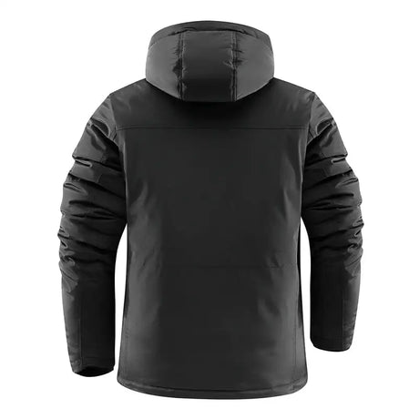 Winter Men Long Snow Hooded Parkas Man Mountain Ski Thermal Coats Men -30 Degree Thicken Windbreaker Down Padded Jacket Clothing - Lootquake