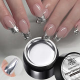 BORN PRETTY Metallic Painting Gel Gold Silver Mirror Effect Nail Polish Super Bright Drawing Line French Nail UV Painting Varnis
