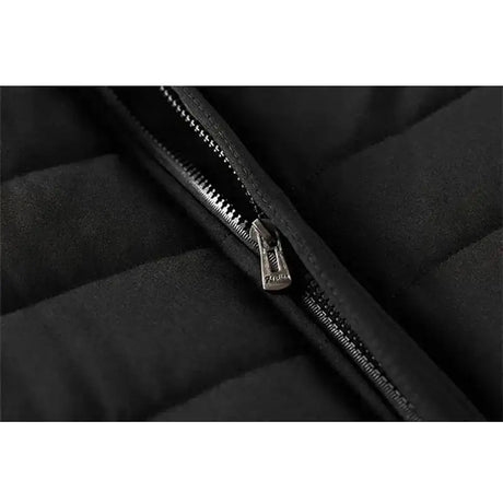 Men's Warm Jacket Winter Coats Fur Collar Windbreaker Cotton Padded Anorak Thick Black Coat Male Casual Fleece Jacket Men - Lootquake
