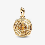 MINISO Charms de plata de ley 925 para pulseras originales de Harry Potter de 3 mm, colgantes para mujer, joyería DIY, regalos