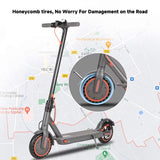 Trottinette électrique N7PRO 350 W pour adulte, 36 V, 10,4 Ah, compatible avec application, légère, longue portée, 30 km, entrepôt dans l'UE