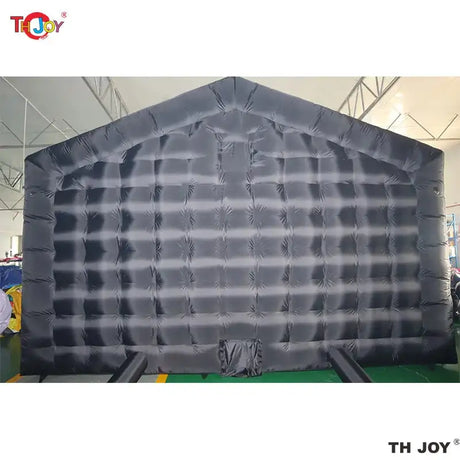 7x5m Disco Light N Fog Machine Black Cube Blow Up Bar Tent Inflatable Nightclub Portable Inflatable Party Tent Free Air Shipping - Lootquake