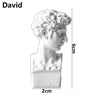 Miniature Desktop Ornament Home Decor Gypsum Portraits Greek Mythology Figurine Famous Sculpture Plaster Bust Statue