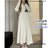 Sweater Long Dress For Woman Clothes Swing Casual Autumn Winter Knitted Korean Slim Long Sleeve Elegance Sweet Femal Clothing - Lootquake