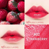 Water Mirror Lip Gloss 4 Color Moisturizing Lip Glaze Long Lasting Lip Ink Face Lip Dual Purpose Liquid Lipstick Cosmetic Makeup