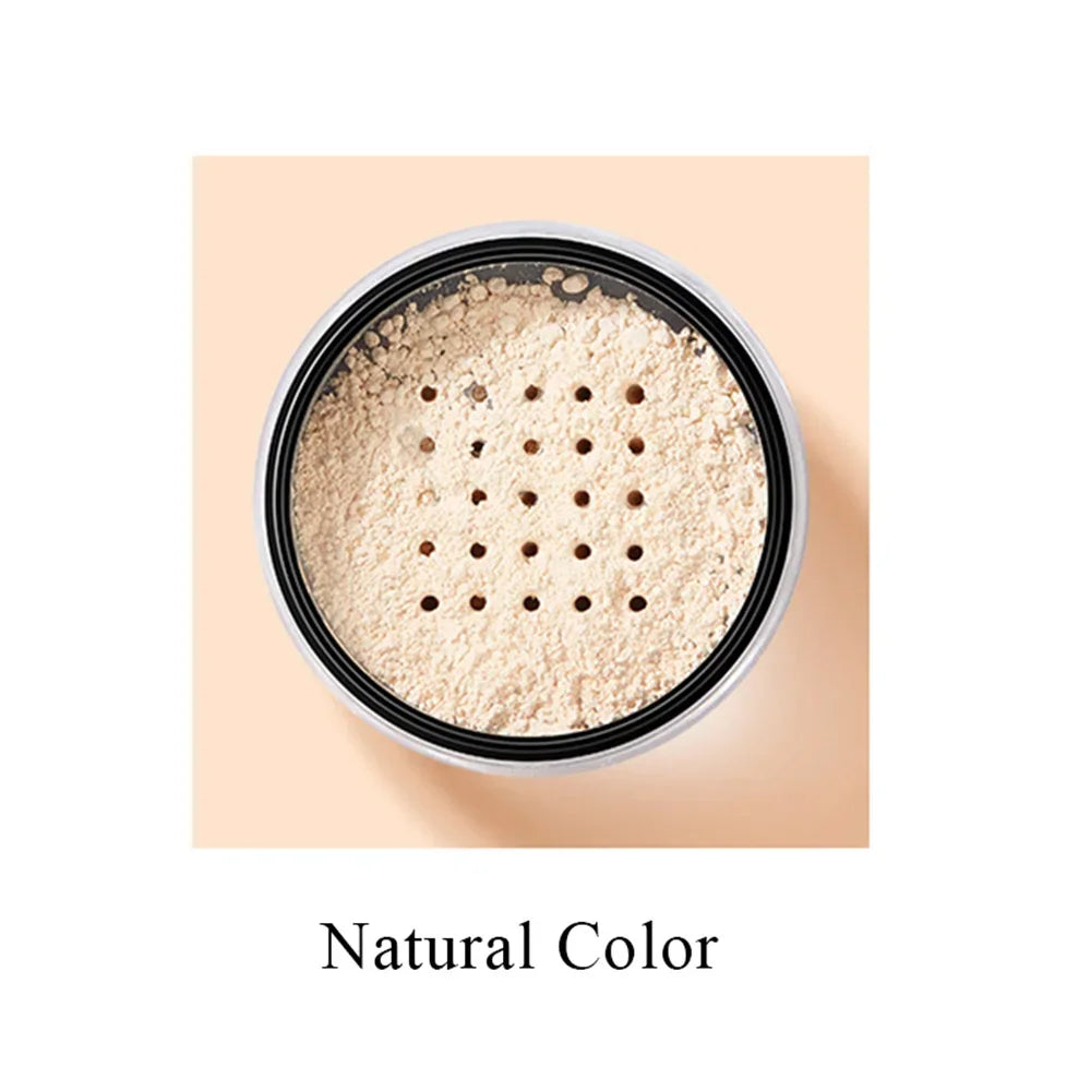 Polvos sueltos profesionales, control de aceite, antisudor, resistentes al agua, base mate, maquillaje de larga duración, translúcidos, polvos fijadores faciales.