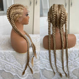 32" Senegalese Twist Lace Front Wig | 4 Twist Braids | DIY Cosplay Wig | Synthetic Braiding Hair
