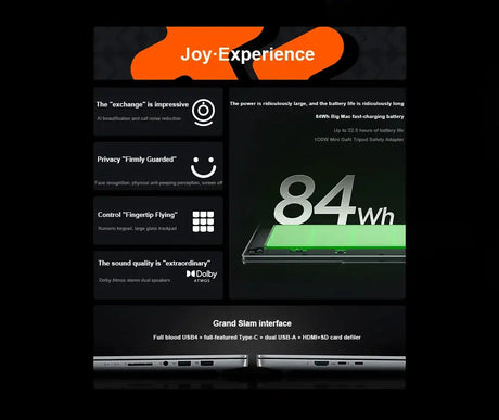 Lenovo Xiaoxin Pro 16 2024 8845H/7840HS/AI 7H 350 32+1 16inch 2.5K 120Hz Screen - Lootquake