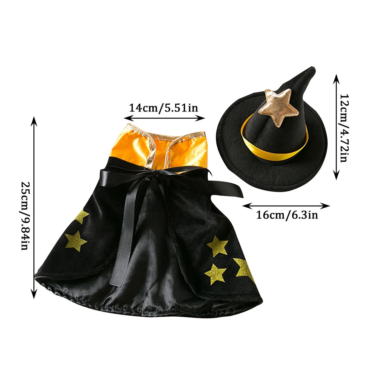 Dogs Cape Set with Hat
