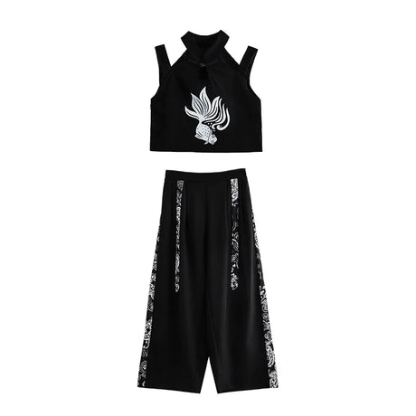4-15 years old Girls jazz dance costumes Girls Jazz Hip Hop Dance Costume Girls Skirt Set - Lootquake