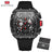 Sports Mens Watches Top Brand Luxury Waterproof Quartz Watch for Men Silicone Strap Fashion Wristwatches Relogio Masculino 0399G - Lootquake
