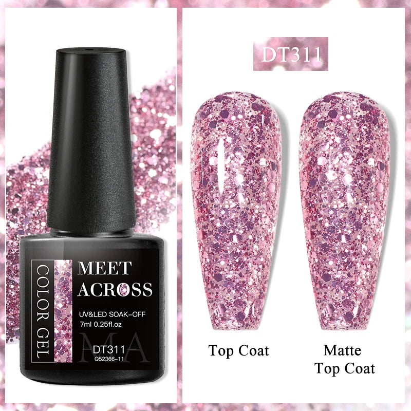 7ml Milky Jelly White Gel Nail Polish Natural Luster Long Lasting Nail Art All for Home DIY Manicure Soak Off UV LED Gel Vernis