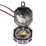 Pirates Of The Caribbean Compass Necklace Dead Men Tell No Tales Salazar's Revenge Jack Sparrow's Compass Necklaces For Men Fans - Lootquake