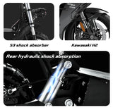 6000W Powerful Electric Scooter 60V 38Ah Max Speed 85km/h 100kmRange 11'' Tires Dual Shock Absorbing Folding EScooter for Adults
