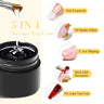 8ml Super Shine Silver Metal Painting Gel Nail Polish High-density Mirror Effect Semi Permanant Nail Art Manicure Varnish