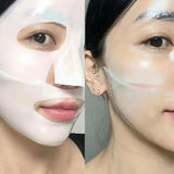 Mascarilla facial de biocolágeno que reduce los poros, hidratante profunda, nocturna, refrescante, iluminadora, cuidado de la piel coreano.
