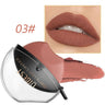 Lip-shaped lipstick seal Sip into makeup lazy blush lipstick Matte makeup effect Moisturizing lip gloss Waterproof non-stick cup
