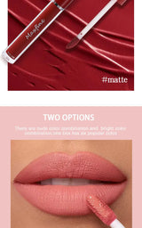Matte Lip Gloss Set 6 Color Lipstick Smooth And Lasting Display Lip Gloss Waterproof Moisturizing Lipstick Holiday Gift Box Set