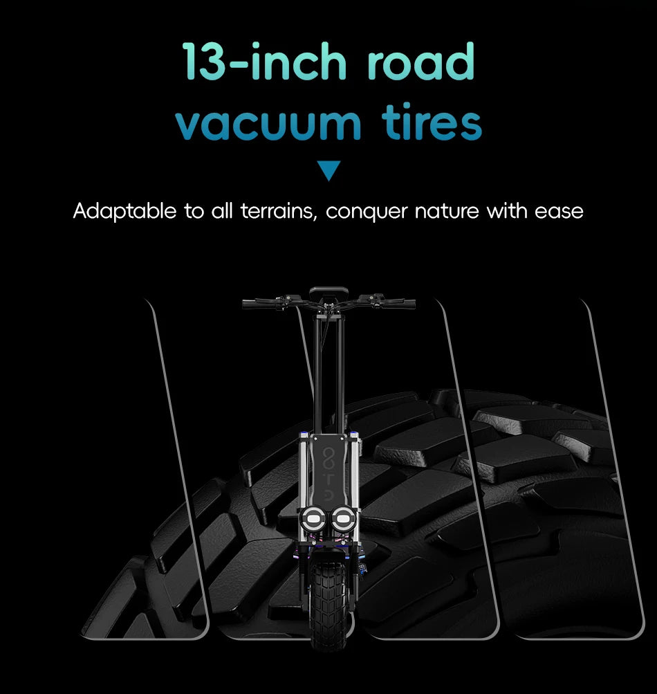 Electric Scooter DUOTTS D99 D88 K8 6000W Dual Motor 60V 40Ah Battery High Power E-Scooter Folding Off-Road Seat Electric Scooter