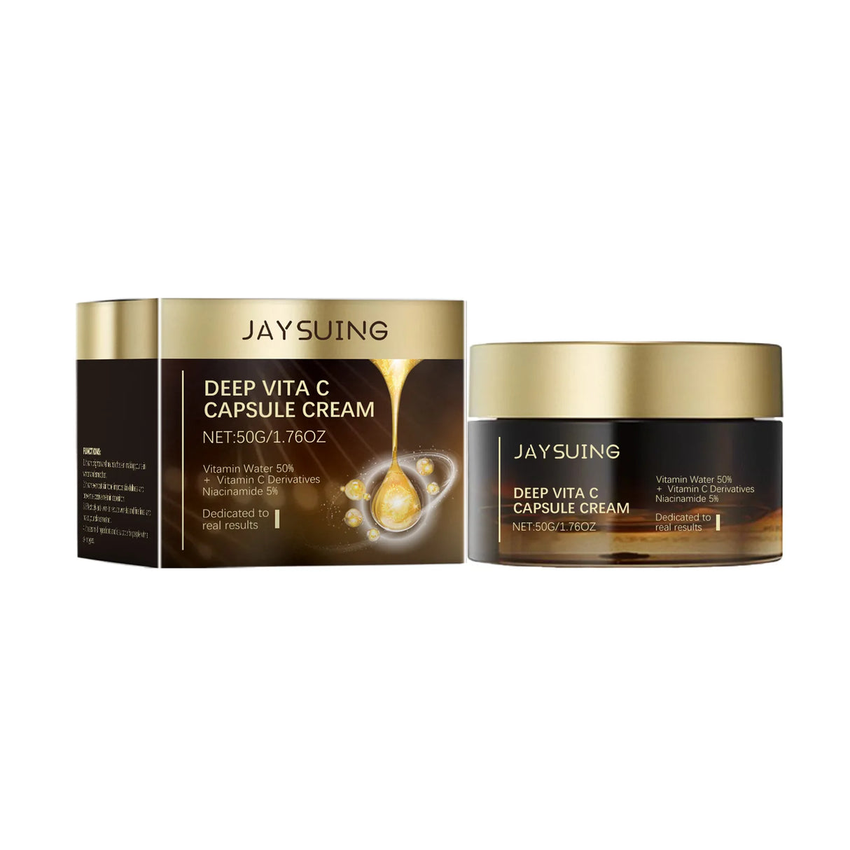 Crema facial con vitamina C, iluminadora, aclarante, mejora la opacidad, antiarrugas, reafirmante, hidratante, con nicotinamida para el cuidado de la piel.