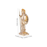 Escultura de resina de la diosa griega Atenea, decoración del hogar, adorno de escritorio, escultura de figura de estilo europeo, decoración del hogar para sala de estar